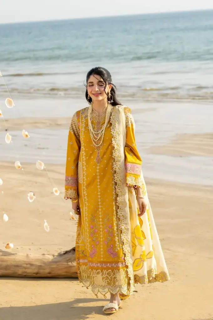[ziyana] Saagar Luxury Festive Lawn '25 ZIYANA