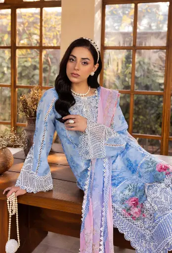 [adan5] Adan's Libas Chantelle Print Lawn 2025-Design 5
